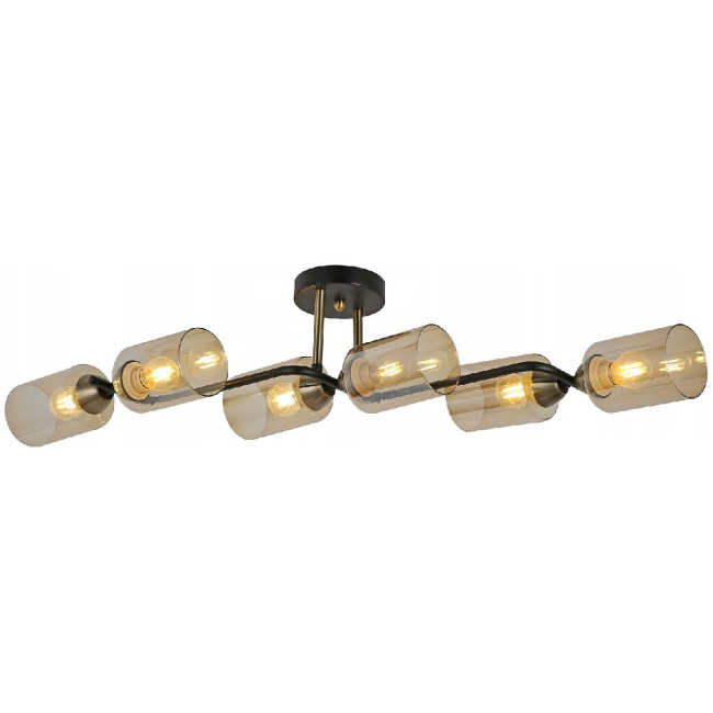 Потолочная люстра Illumico IL8148-6COU-79 BK BR Bice Потолочная люстра Illumico IL8148-6COU-79 BK BR Bice