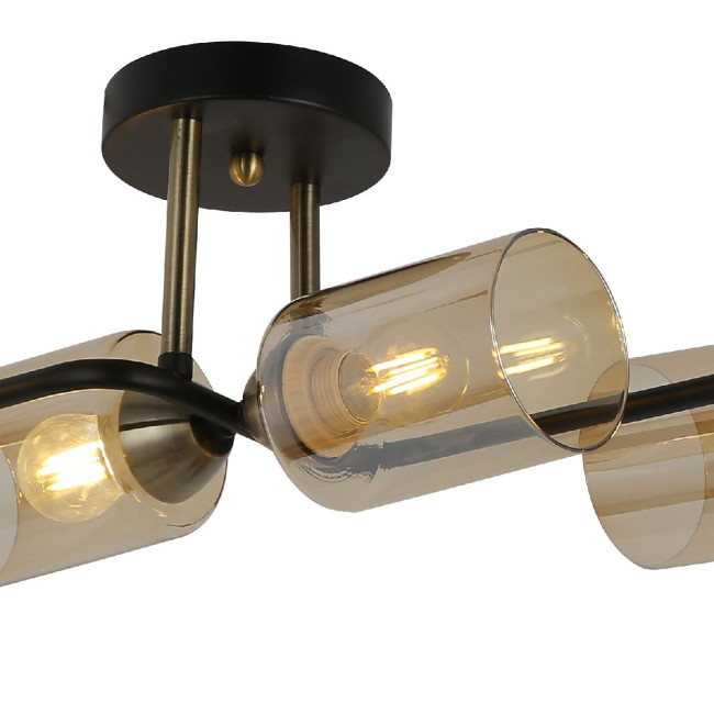 Потолочная люстра Illumico IL8148-6COU-79 BK BR Bice Потолочная люстра Illumico IL8148-6COU-79 BK BR Bice