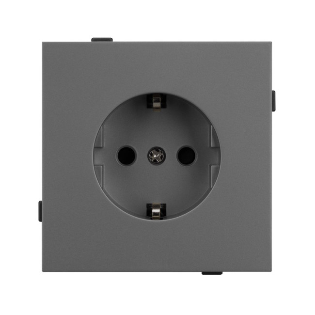 Механизм электрической розетки Arlight SCT-TENDO-MEU1-SFPL-GR (230V, 16A) 054640 Механизм электрической розетки Arlight SCT-TENDO-MEU1-SFPL-GR (230V, 16A) 054640