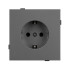 Механизм электрической розетки Arlight SCT-TENDO-MEU1-SFPL-GR (230V, 16A) 054640 Механизм электрической розетки Arlight SCT-TENDO-MEU1-SFPL-GR (230V, 16A) 054640