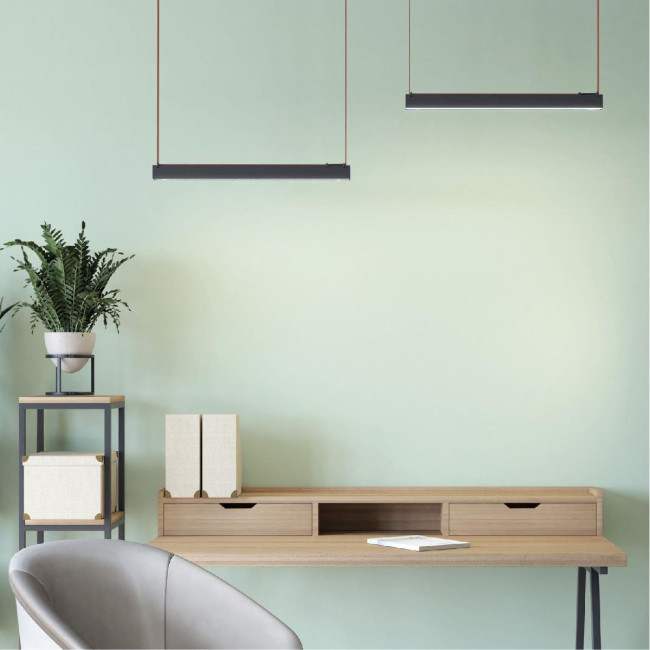 Трековый однофазный светильник Denkirs Belty Linear DK5577-BK Трековый однофазный светильник Denkirs Belty Linear DK5577-BK