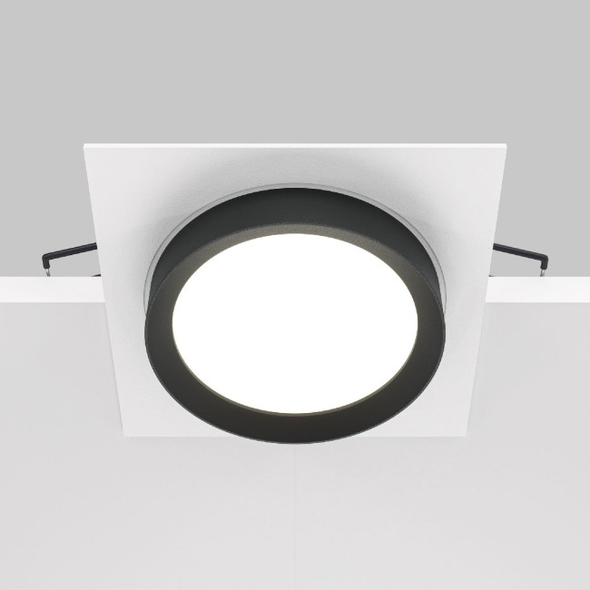 Встраиваемый светильник Maytoni Technical Hoop DL086-GX53-SQ-WB Встраиваемый светильник Maytoni Technical Hoop DL086-GX53-SQ-WB