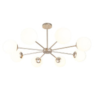 Люстра на штанге Escada Ethereal 2110/8P Nickel