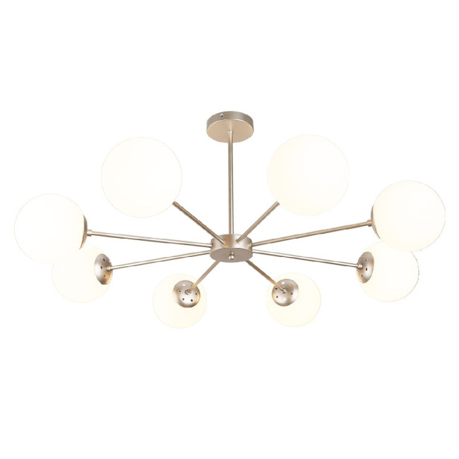 Люстра на штанге Escada Ethereal 2110/8P Nickel