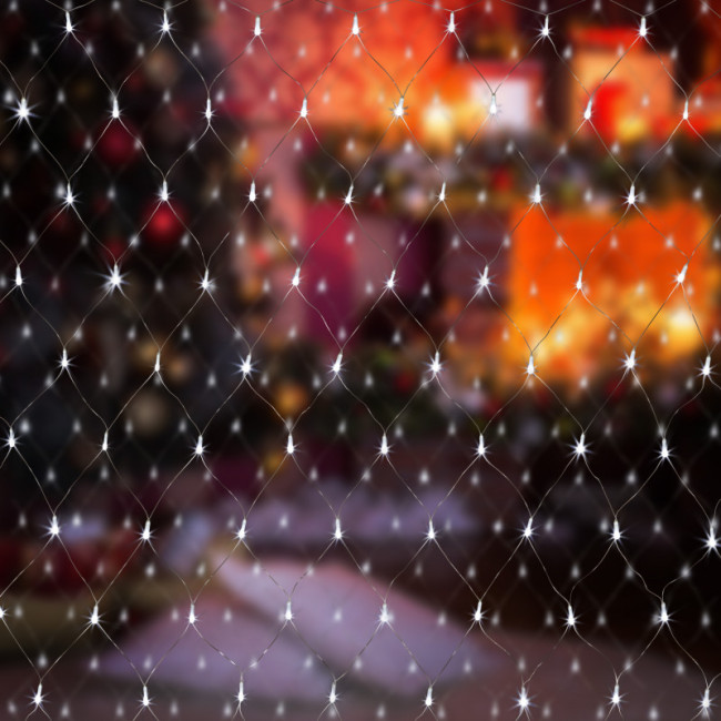 Светодиодная сеть Eurosvet 300-001 белый 1,5*1,5м IP20 Светодиодная сеть Eurosvet 300-001 белый 1,5*1,5м IP20