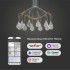 Подвесная люстра Eurosvet Birne 201002/12 латунь Smart a071499 Подвесная люстра Eurosvet Birne 201002/12 латунь Smart a071499