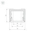 Профиль Arlight SL-SLIM-H13M-2000 ANOD 023718 Профиль Arlight SL-SLIM-H13M-2000 ANOD 023718