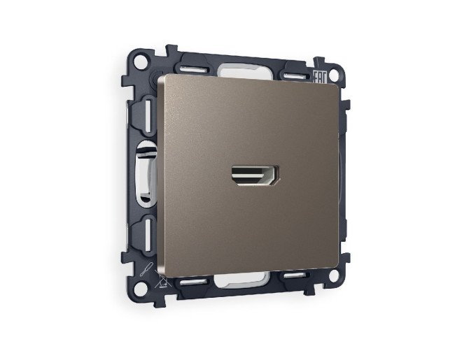 Комплект механизма розетки HDMI 2.0 40V/500mA 2.0GHz 5-18Gbit/s Ambrella Volt Alfa MA644010 Комплект механизма розетки HDMI 2.0 40V/500mA 2.0GHz 5-18Gbit/s Ambrella Volt Alfa MA644010