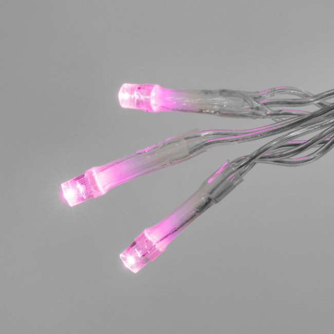 Уличная гирлянда Uniel ULD-B12006-195/TTK PINK IP44 UL-00010881