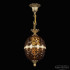 Подвесной светильник Bohemia Ivele Crystal 5680/18 G Amber/M-1F