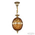 Подвесной светильник Bohemia Ivele Crystal 5680/18 G Amber/M-1F