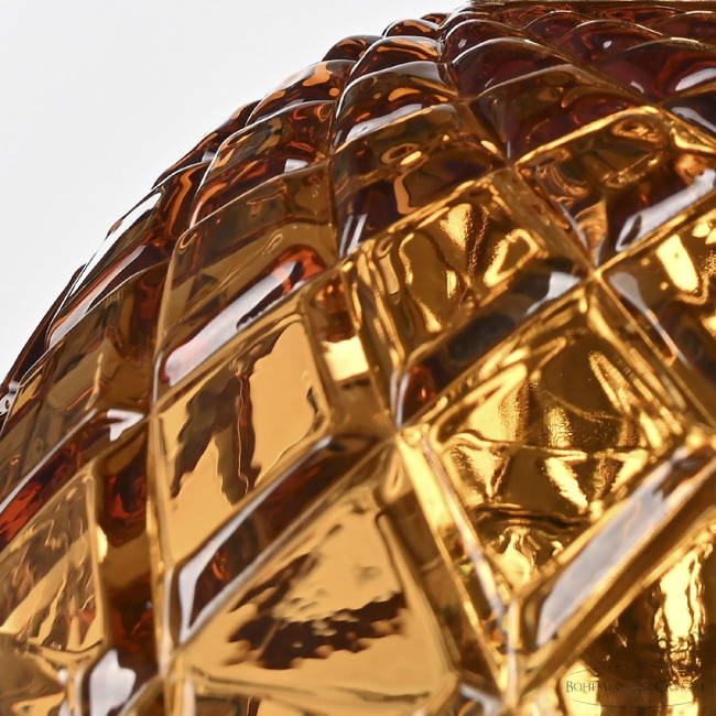 Подвесной светильник Bohemia Ivele Crystal 5680/18 G Amber/M-1F