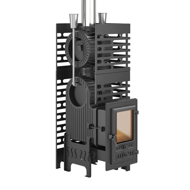 Печь для бани ASTON «Шторм 26 Турбопар» (350)