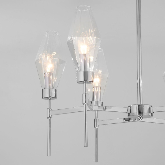 Люстра на штанге Eurosvet Prism 60143/6 хром a061939