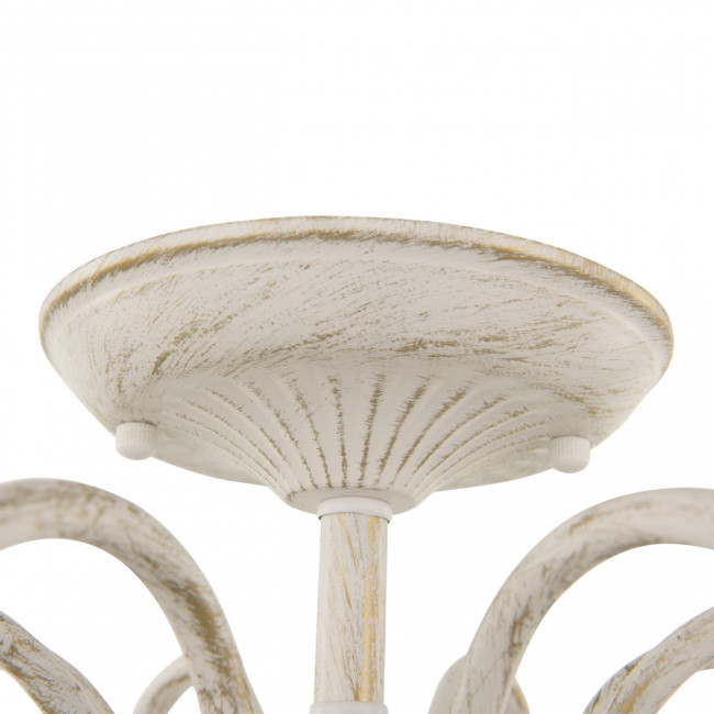 Потолочная люстра Arte Milano 340800/8 WT+G Потолочная люстра Arte Milano 340800/8 WT+G