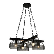 Подвесная люстра IMEX Ringo MD.20461-4-P-BK Подвесная люстра IMEX Ringo MD.20461-4-P-BK