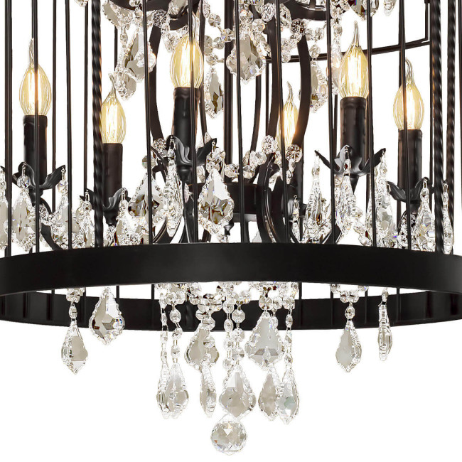 Подвесная люстра LOFT IT Vintage birdcage Loft1891/12 Подвесная люстра LOFT IT Vintage birdcage Loft1891/12