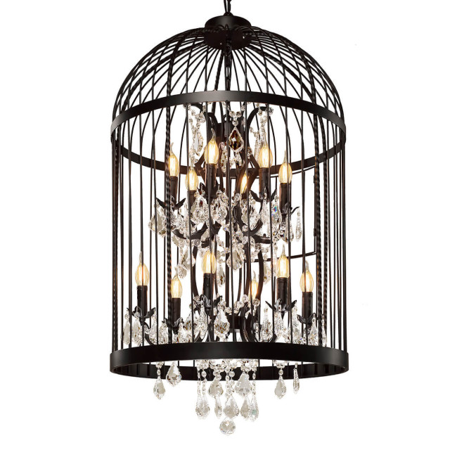 Подвесная люстра LOFT IT Vintage birdcage Loft1891/12 Подвесная люстра LOFT IT Vintage birdcage Loft1891/12