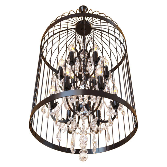 Подвесная люстра LOFT IT Vintage birdcage Loft1891/12 Подвесная люстра LOFT IT Vintage birdcage Loft1891/12