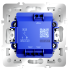 Выключатель встраиваемый Voltum S70 для жалюзи 10А, (белый матовый) VLS020702