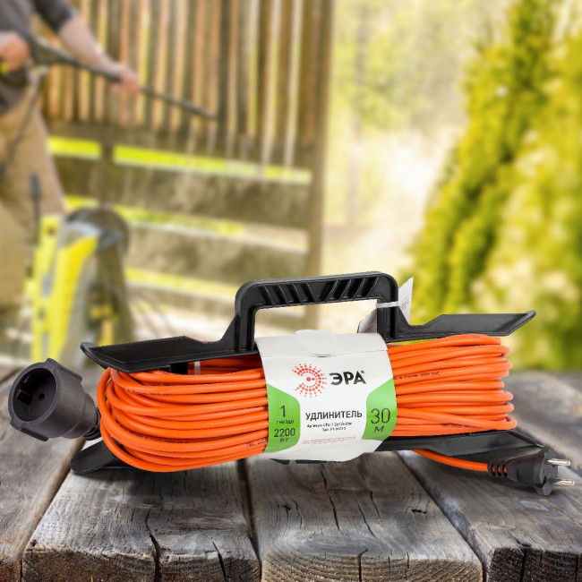 Удлинитель силовой Эра UFx-1-2x1.0-30m Б0043041 Удлинитель силовой Эра UFx-1-2x1.0-30m Б0043041