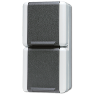 Розетка 2K+З Jung 822W