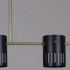 Потолочная люстра Reluce 06675-0.3-03 GD+BK GX53