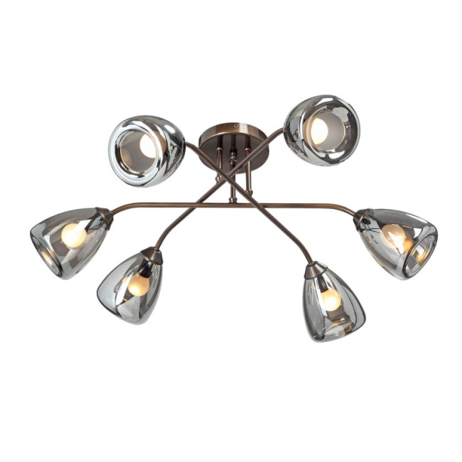 Потолочная люстра Vitaluce V4955-7/6PL Потолочная люстра Vitaluce V4955-7/6PL