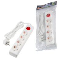 Удлинитель бытовой Uniel Ultra S-GCU4-1,5B WHITE UL-00010021 Удлинитель бытовой Uniel Ultra S-GCU4-1,5B WHITE UL-00010021