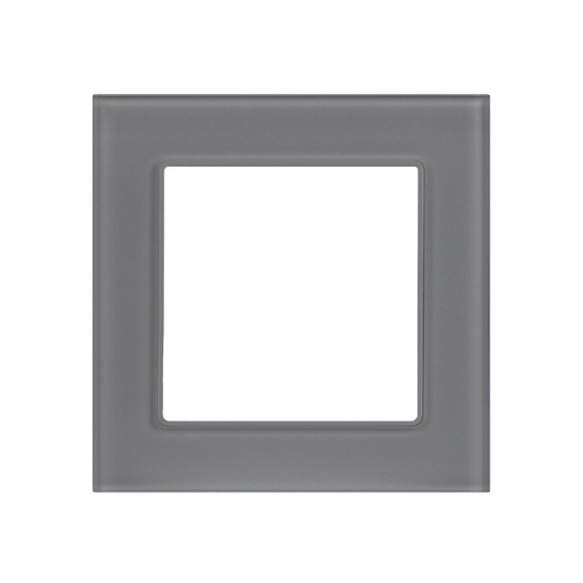 Рамка на 1 пост Arlight FRM-GLARE-GS-1-GR 043788 Рамка на 1 пост Arlight FRM-GLARE-GS-1-GR 043788