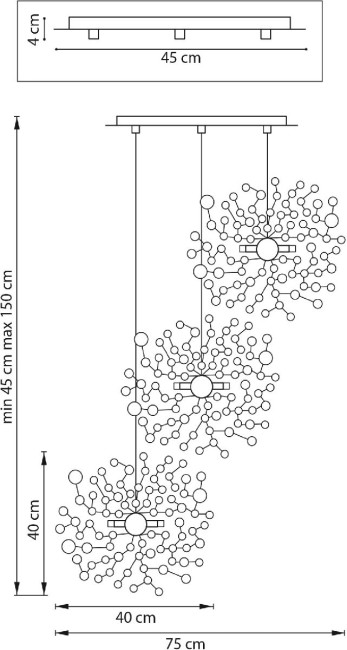 Подвесной светильник Lightstar Extra (721132+ 572132) L3PR721132 Подвесной светильник Lightstar Extra (721132+ 572132) L3PR721132