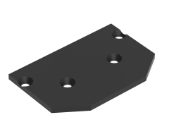 Заглушка для магнитного шинопровода (2 шт.) Crystal lux UX5 CLT 0.236 06 BL