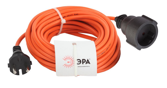 Удлинитель силовой Эра UPx-1-2x0.75-10m Б0043036 Удлинитель силовой Эра UPx-1-2x0.75-10m Б0043036