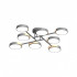Потолочная люстра LED4U L3212-840 GR