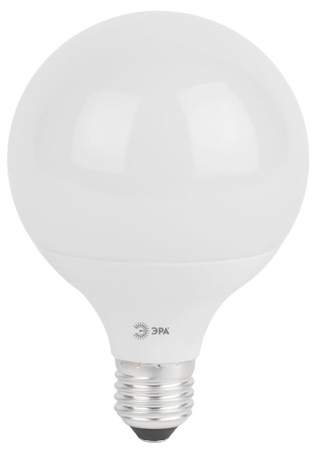 Лампа светодиодная Эра E27 15W 6500K LED G95-15W-6000K-E27 Б0049079 Лампа светодиодная Эра E27 15W 6500K LED G95-15W-6000K-E27 Б0049079