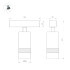 Трековый магнитный светильник Arlight MAG-SPOT-ZOOM-45-R60-15W Warm3000 052300 Трековый магнитный светильник Arlight MAG-SPOT-ZOOM-45-R60-15W Warm3000 052300