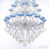 Подвесная люстра Bohemia Ivele Crystal AL78101/16+8+8/300/3d B WMN P Aquamarine/M-1F Подвесная люстра Bohemia Ivele Crystal AL78101/16+8+8/300/3d B WMN P Aquamarine/M-1F