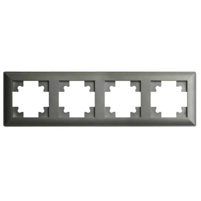 Рамка четырехместная Stekker PFR00-7004-06 Катрин 39810 Рамка четырехместная Stekker PFR00-7004-06 Катрин 39810