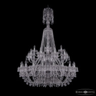 Подвесная люстра Bohemia Ivele Crystal 1410/20+10+5/400/XL-160/2d Ni V0300