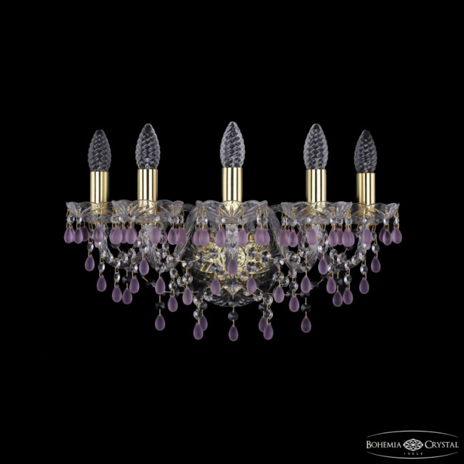 Бра Bohemia Ivele Crystal 1410B/5/160 G V7010 Бра Bohemia Ivele Crystal 1410B/5/160 G V7010