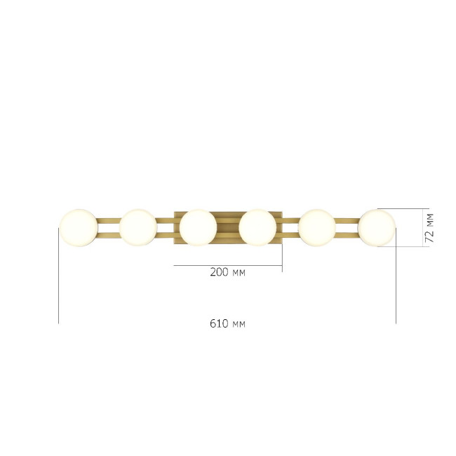 Настенный светильник ST Luce Monro SL6610.201.06 Настенный светильник ST Luce Monro SL6610.201.06