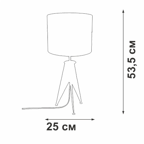 Настольная лампа Vitaluce V28340-1/1L Настольная лампа Vitaluce V28340-1/1L