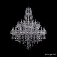 Подвесная люстра Bohemia Ivele Crystal 1415/20+10+5/400/2d Ni