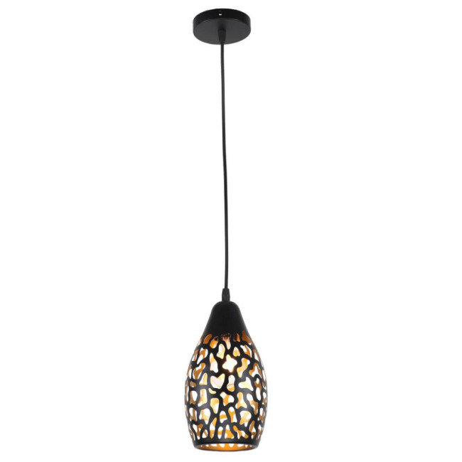 Подвесной светильник IMEX MD.2896-1-P BK+GD Подвесной светильник IMEX MD.2896-1-P BK+GD