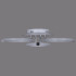 Потолочная люстра Reluce 06319-3.3-04 WH+CR (RGB)