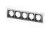 Рамка пятиместная ELBI Zena Platin 500-073600-250 Рамка пятиместная ELBI Zena Platin 500-073600-250