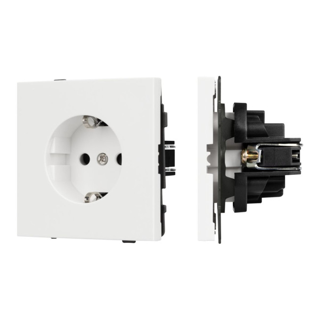 Механизм электрической розетки Arlight SCT-TENDO-MEU1-SFPL-WH (230V, 16A) 054641 Механизм электрической розетки Arlight SCT-TENDO-MEU1-SFPL-WH (230V, 16A) 054641