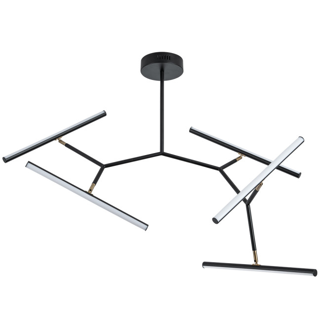 Люстра на штанге Arte Lamp Zulu A2170PL-49BK Люстра на штанге Arte Lamp Zulu A2170PL-49BK