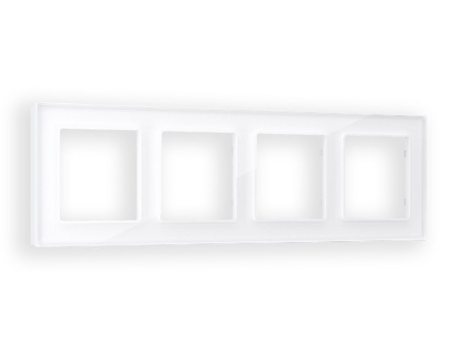 Рамка четырехместная Ambrella Volt Platos AF380104