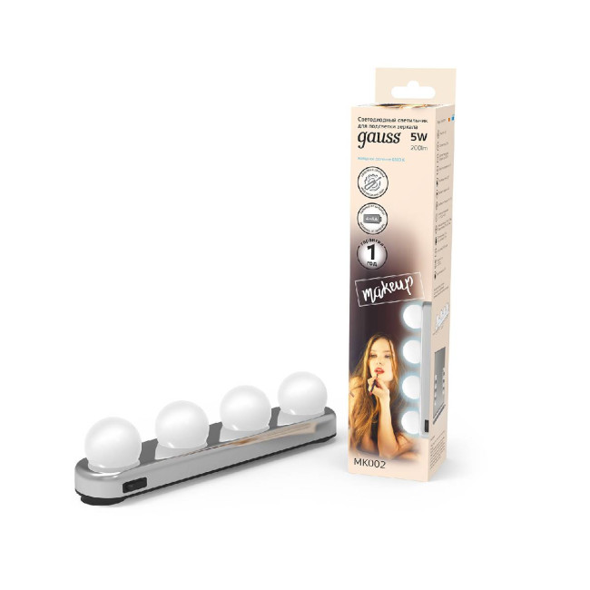 Подсветка для зеркал Gauss Makeup MK002 Подсветка для зеркал Gauss Makeup MK002
